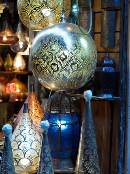istock Egyptian bazaar lamp 1207617061