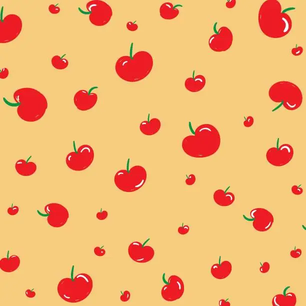 Vector illustration of Apple Background