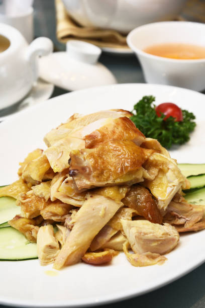 istock Chinese salt-baked chicken 1207618256