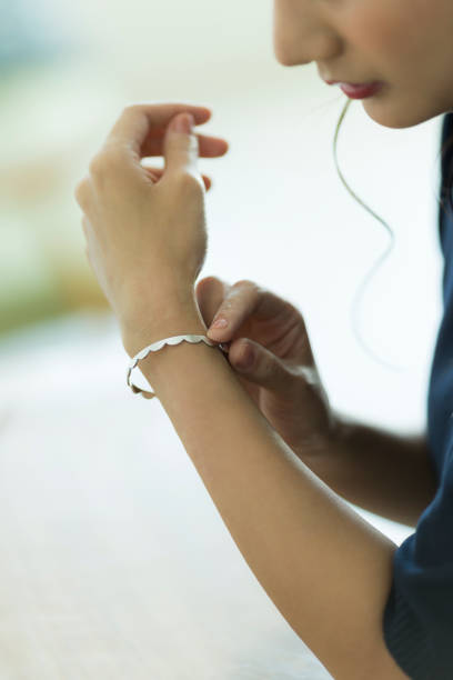 istock Young woman wearing accessories 1207632146