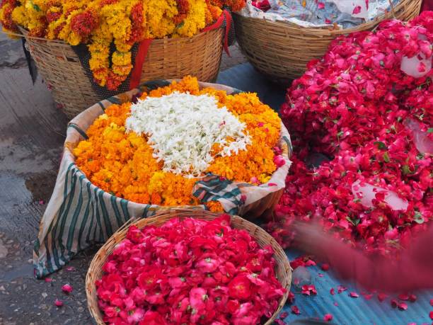 istock Flowers for offerings 1207640679