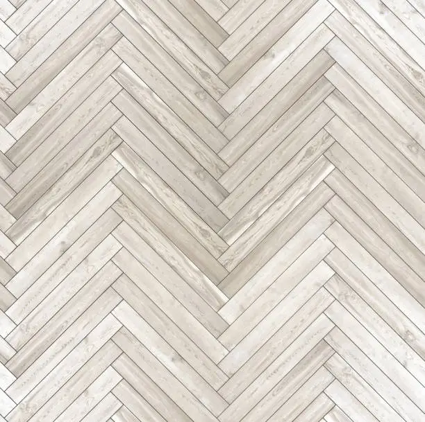 Photo of Seamless texture of light wooden floor parquet