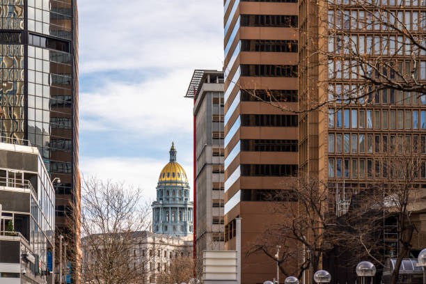 istock View of buildings along 16th St in Denver 1207655501