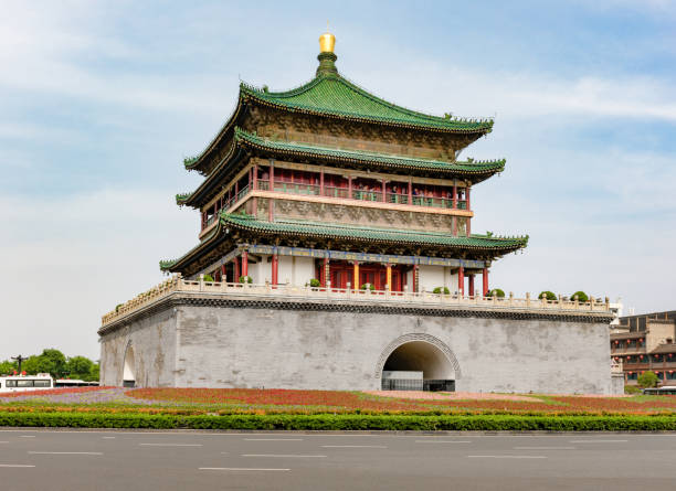 istock Historical and ancient Bell Tower of Xi'an 1207674382