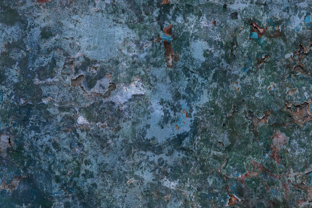istock fantastic multi color painted stucco wall with cracks and peeling paint flakes 1207685766