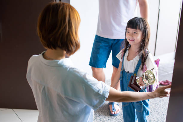 istock Yeah! Mama..I got 1st pacing in my study again 1207687723