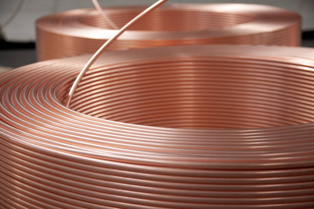 istock new copper pipes at the factory 1207694566