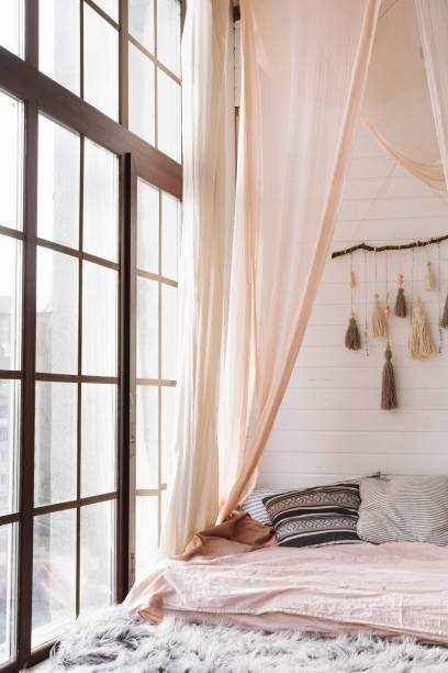 istock Scandinavian-style bedroom interior 1207703571