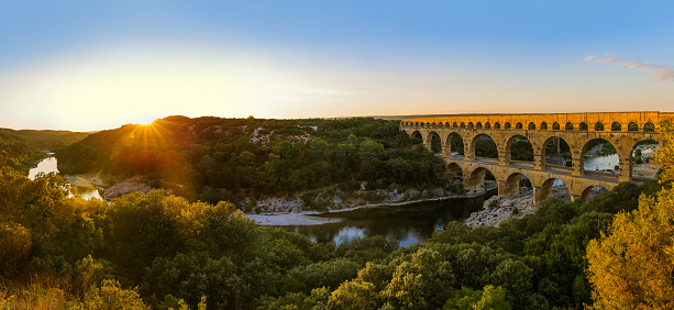 Pont du Gard, France - old aqueduct