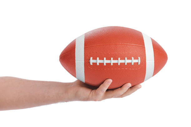 istock Hand and rugby ball 1207706133