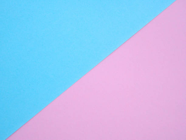 istock Blue and pink empty paper background texture for design and text. 1207708451