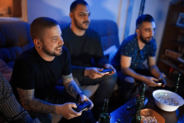 istock Friends playing video games 1207708742