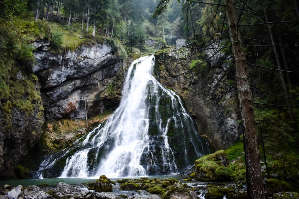 istock The Gollinger waterfall in Austria 1207711175