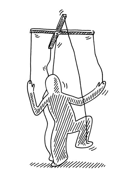 String Puppet Vector 1,000+ String Puppets Drawing Stock Photos, Pictures & Royalty-Free ...