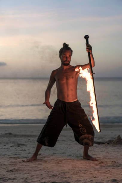 istock Swordsman In The Dusk 1207725651