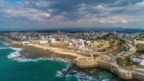 Acre / Acco old City aerial view