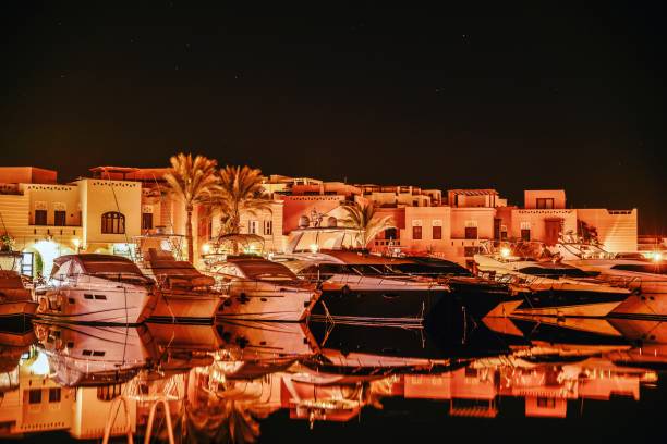 istock El Gouna Egypt at night 1207743173