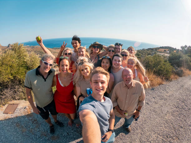 istock Summer Selfie with Friends 1207745117