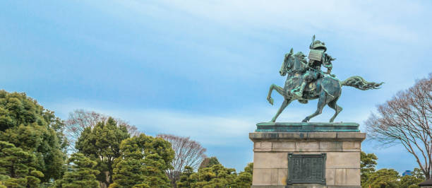 istock Kusunoki Masashige Statue, Tokyo, Japan 1207748831
