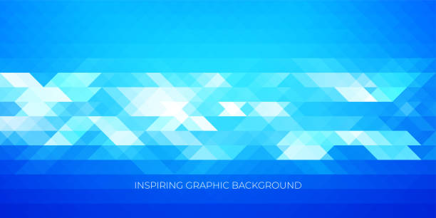ilustrações de stock, clip art, desenhos animados e ícones de inspirational geometric backgrounds for screen saver and advertising - straggling