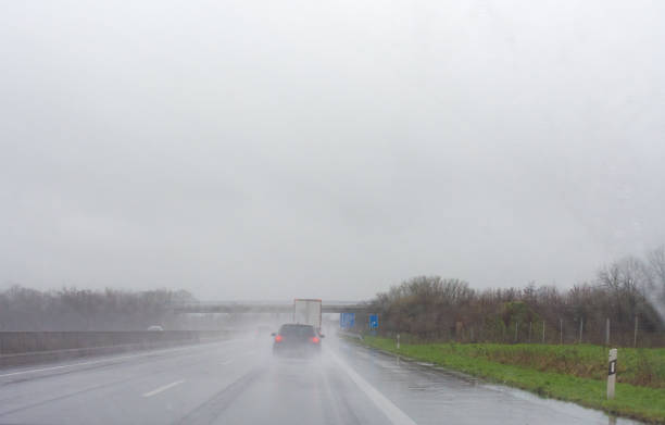 istock Wet drive on dutch highway 1207752122
