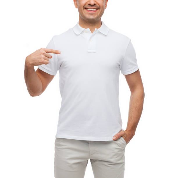 istock smiling man in t-shirt pointing finger on himself 1207758600