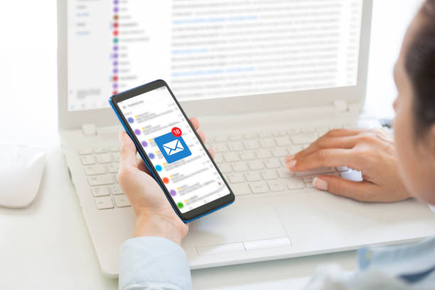 istock New messages on mobile smartphone 1207760585
