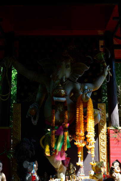 Loard Ganesha Statue stock photo