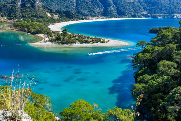 istock Oludeniz Beach. Oludeniz beach from Turkey. 1207766972