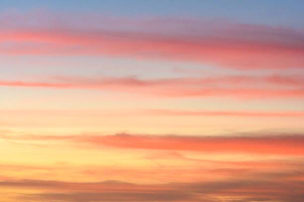 istock Colorful Sunset Sky Background with Clouds Over Sanibel Island Florida 1207771316