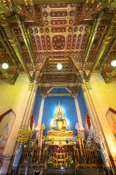 istock Wat Benchamabopit Dusitvanaram a famous temple in Bangkok 1207772378