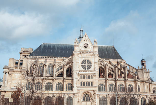 istock Eglise Saint Eustache catholic church 1207776192