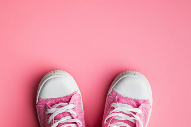 istock Retro sneakers. Tennis shoes. 1207780963