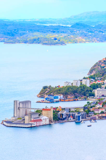 istock Bergen, Norway aerial view 1207782165