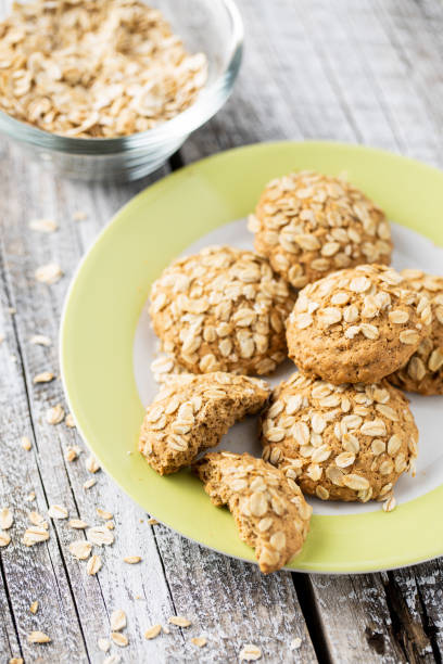 istock Cereal oatmeal cookies. 1207784771