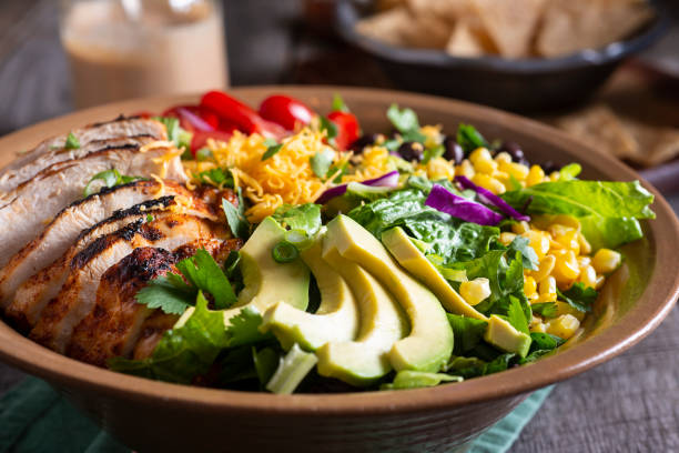 istock Southwestern Chicken Chopped Salad 1207786422