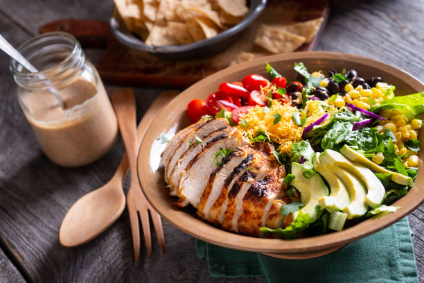 istock Southwestern Chicken Chopped Salad 1207786425