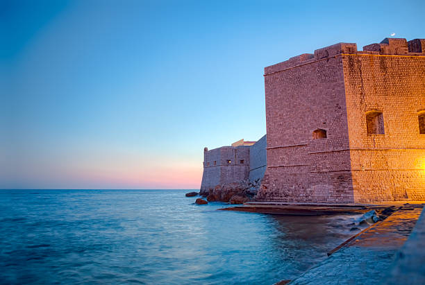 istock Dubrovnik old city defense walls. 120779196