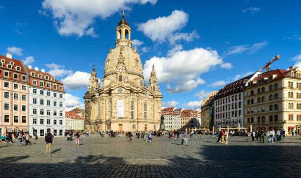 On November 12th, 2022, the Castle Street in Dresden coming from the old market looking to the Dresden Castle