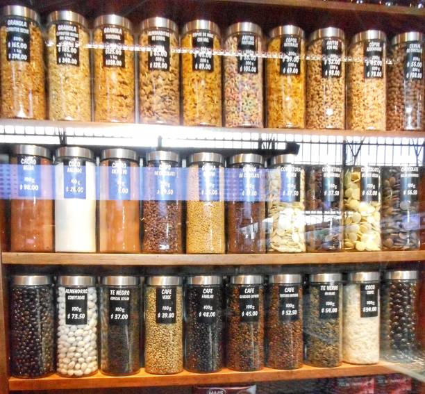 istock Condiments - Spices - Bulk Store - Latin American food 1207803827