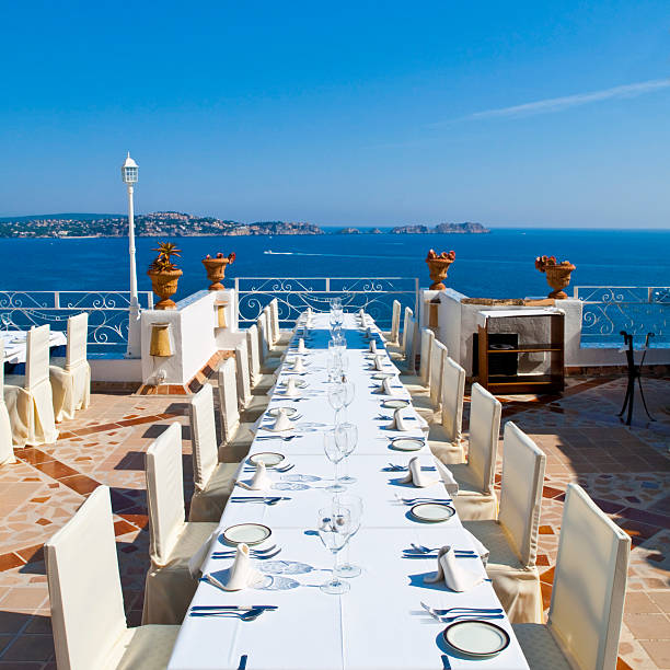 istock Outdoor Banquet Table 120781234