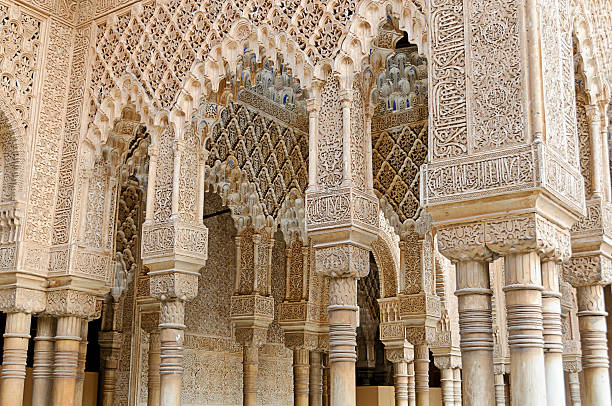 istock Moorish art and architecture inside the Alhambra, Granada (Spain) 120781690