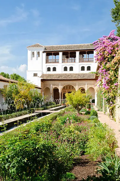 Photo of Alhambra - Patio de la Acequia inside the Generalife Gardens