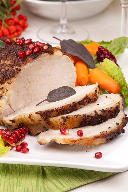 istock Sage  Mustard Roast Tenderloin Pork 120782087