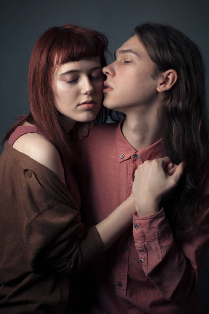 istock Young passionate couple in love 1207822471