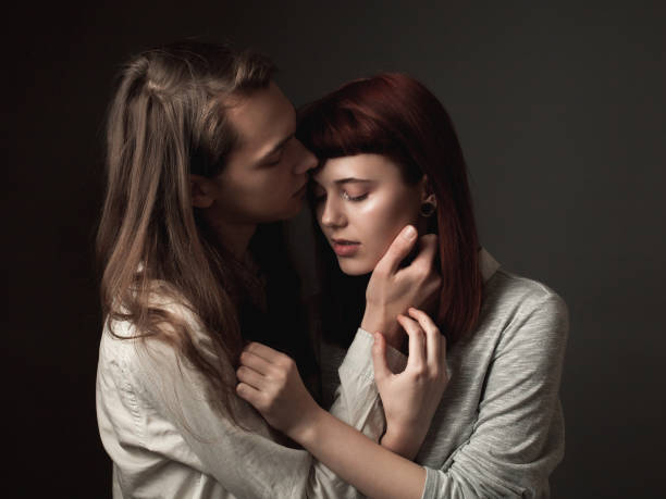 istock Passionate couple in love. 1207823060
