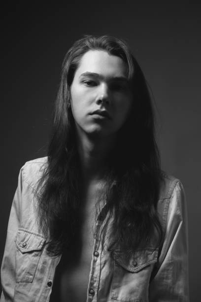 istock Portrait of young man in studio 1207823103