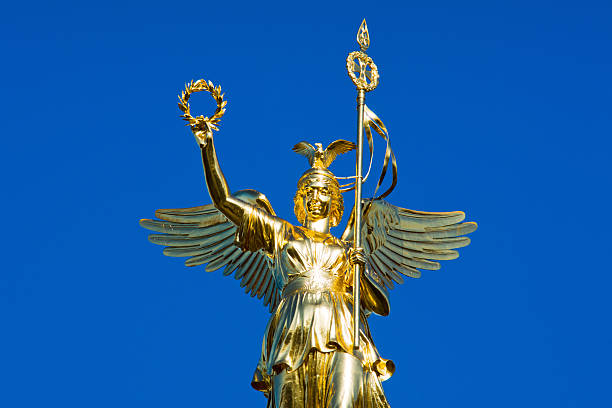 istock Close detail of Berlins Siegessaeule 120782468