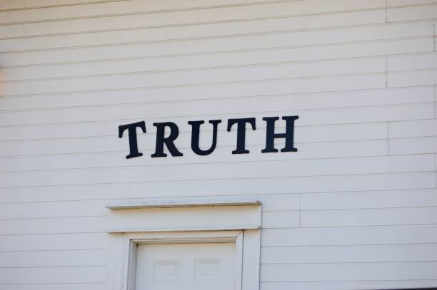 istock Truth sign over door 1207835720