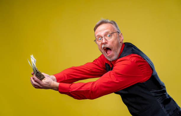istock Businessman and money. 1207835872